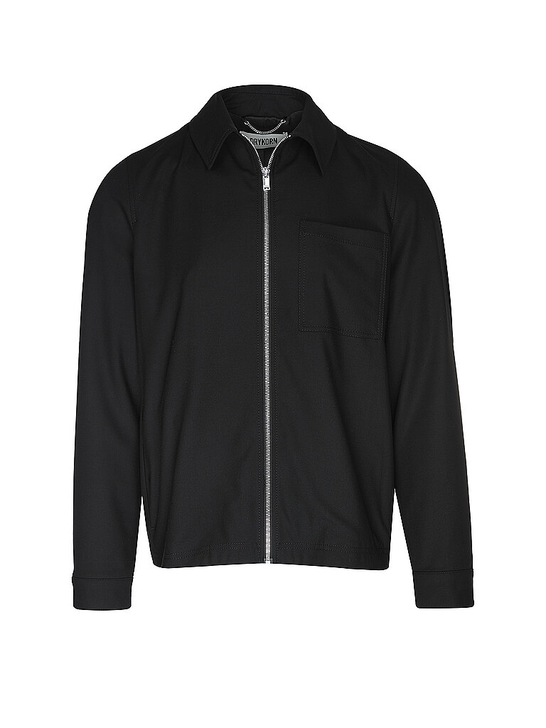 DRYKORN Overshirt JERSON schwarz | XS