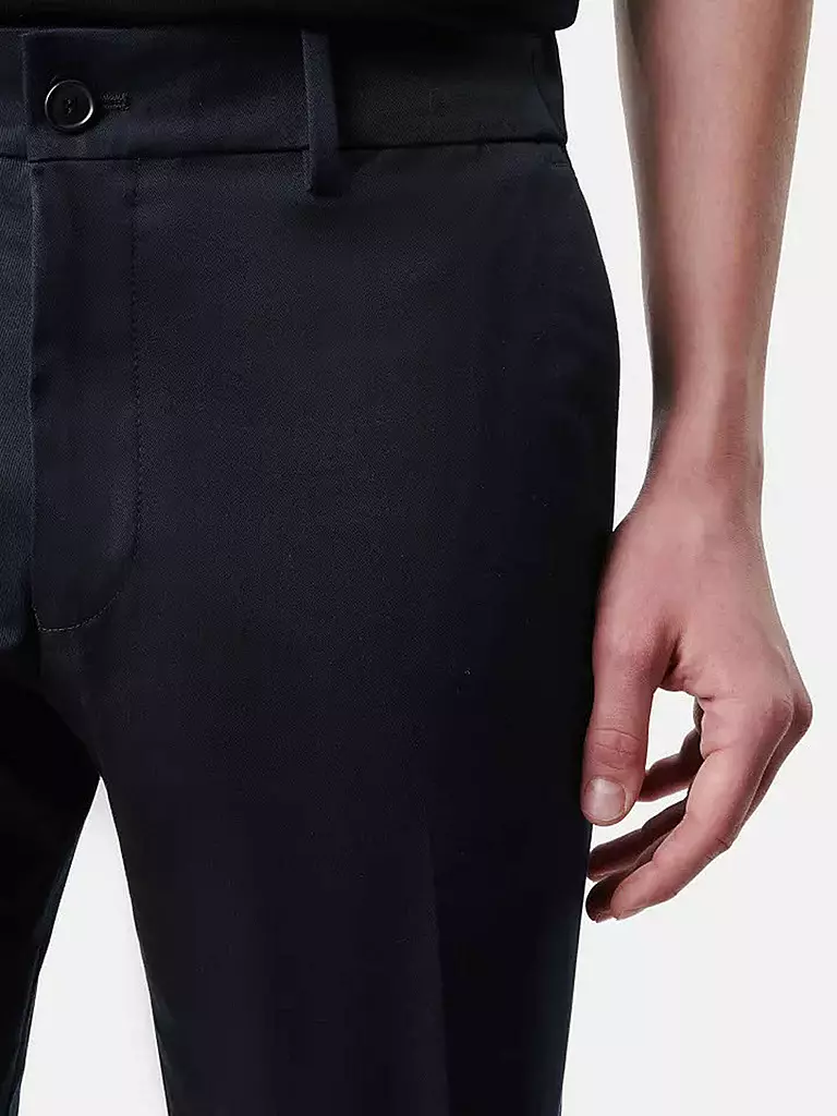 DRYKORN | Chino Slim Fit AJEND | schwarz