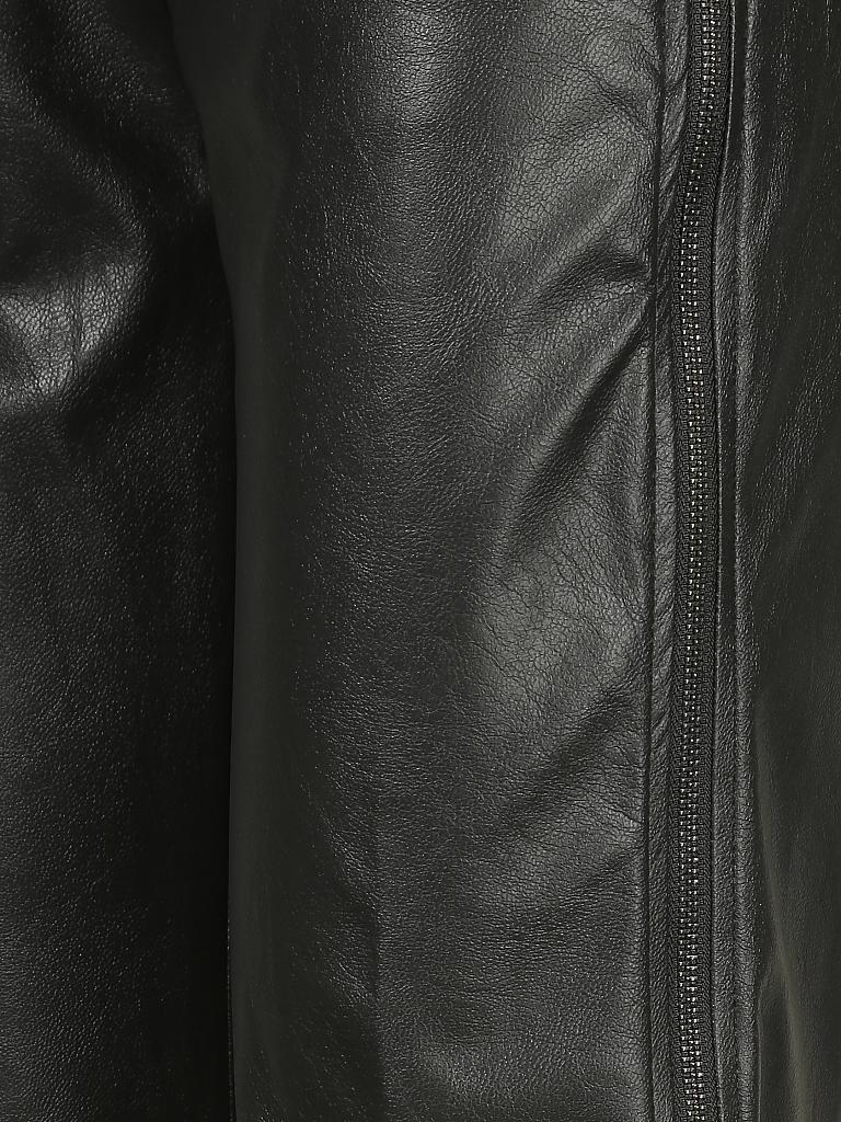 DRYKORN | Hose in Lederoptik "Rope" | schwarz