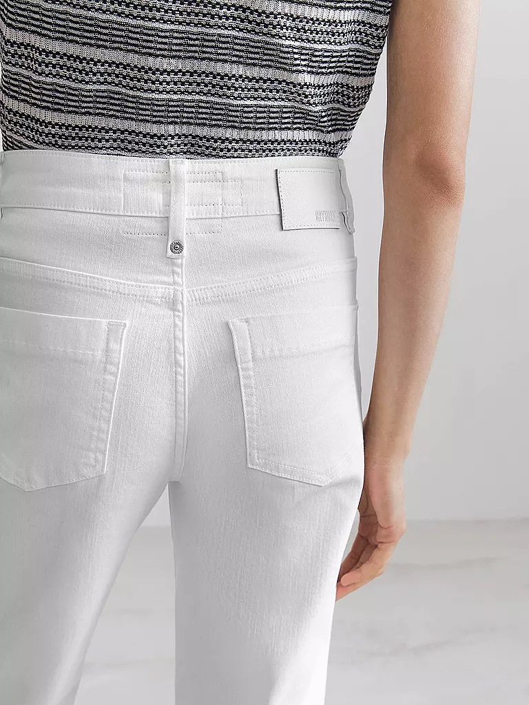 DRYKORN | Jeans Straight Fit 7/8 SPEEK | weiss