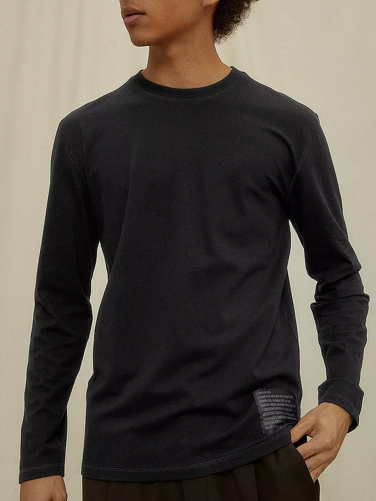 DRYKORN | Langarmshirt LENNY DRYNAMIC | schwarz