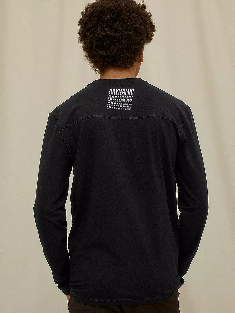 DRYKORN | Langarmshirt LENNY DRYNAMIC | schwarz