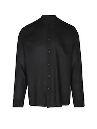 DRYKORN | Leinenhemd TALOC | schwarz