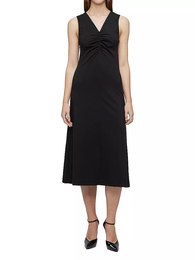 DRYKORN | Midikleid JOVANA | schwarz
