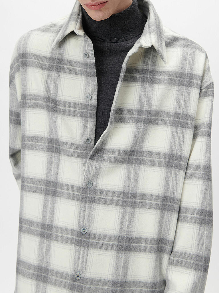 DRYKORN | Overshirt NORENS | grau