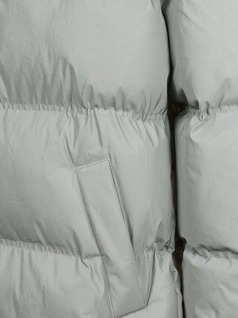 DRYKORN | Steppmantel "Arikk" | silber