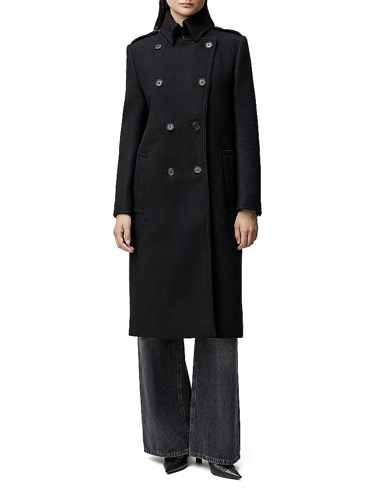 DRYKORN | Wollmantel PIETHILL | schwarz