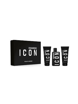 DSQUARED2 | Geschenkset - Icon Pour Homme Eau de Parfum, Shower Gel, After Shave Balm 3x100ml