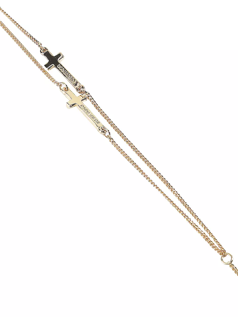 DSQUARED2 | Armband Double Cross Bracelet | gold