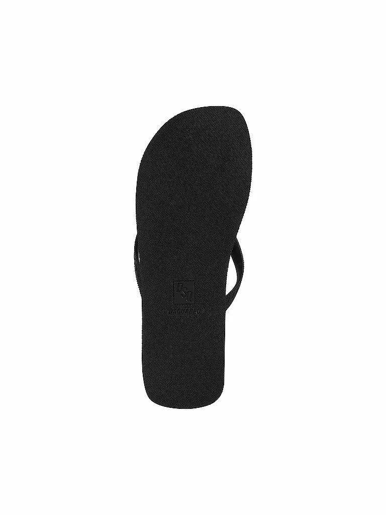 DSQUARED2 | Badeschuhe - Flip Flops  | schwarz