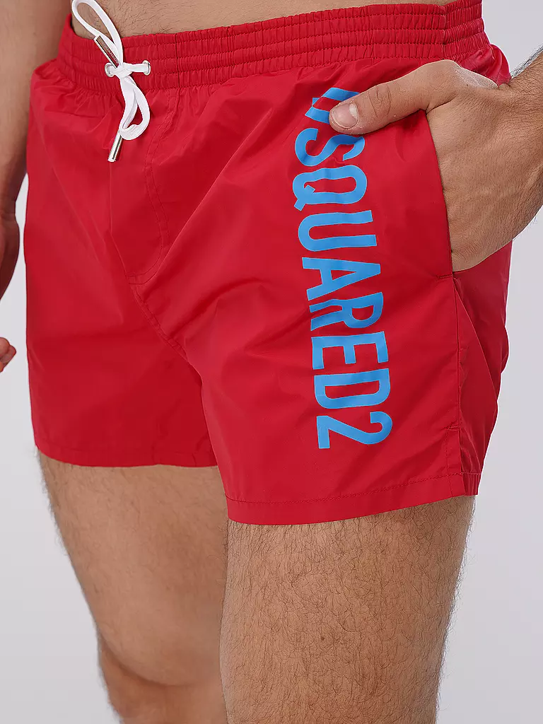 DSQUARED2 | Badeshorts  | rot
