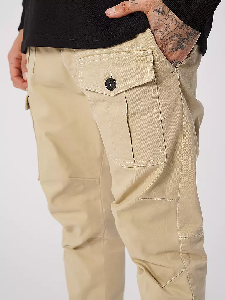 DSQUARED2 | Cargohose SEXY CARGO CHINO | beige