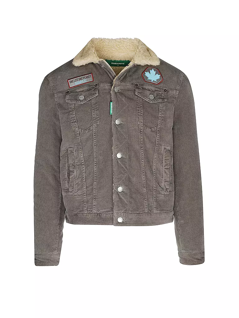 DSQUARED2 | Cordjacke | grau
