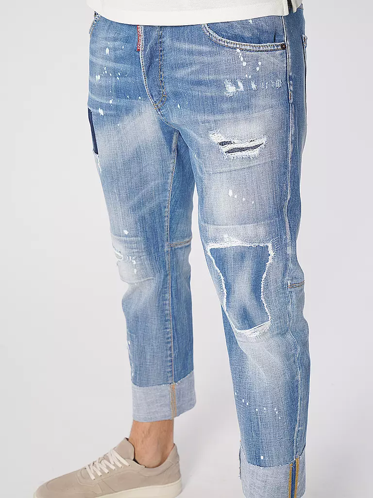DSQUARED2 | Jeans Tapered Fit 7/8 SAILOR  | blau