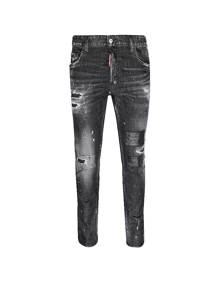 DSQUARED2 | Jeans Tapered Fit 7/8 SKATER  | schwarz