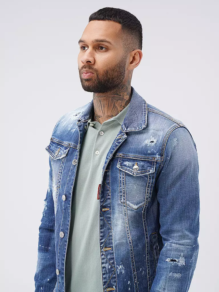 DSQUARED2 | Jeansjacke  | blau