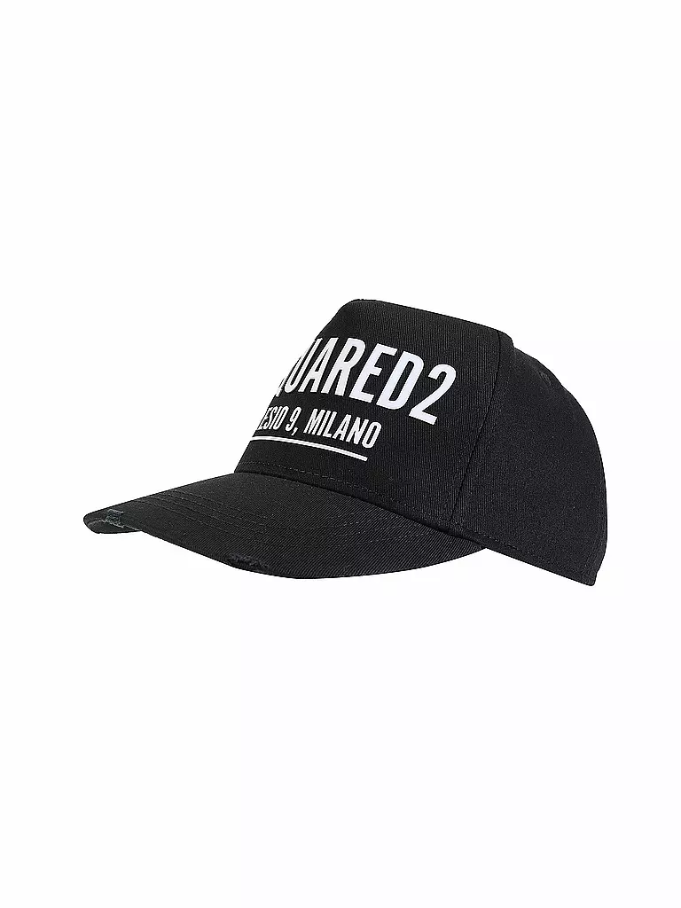 DSQUARED2 | Kappe - Baseball Cap Gabardine  | schwarz