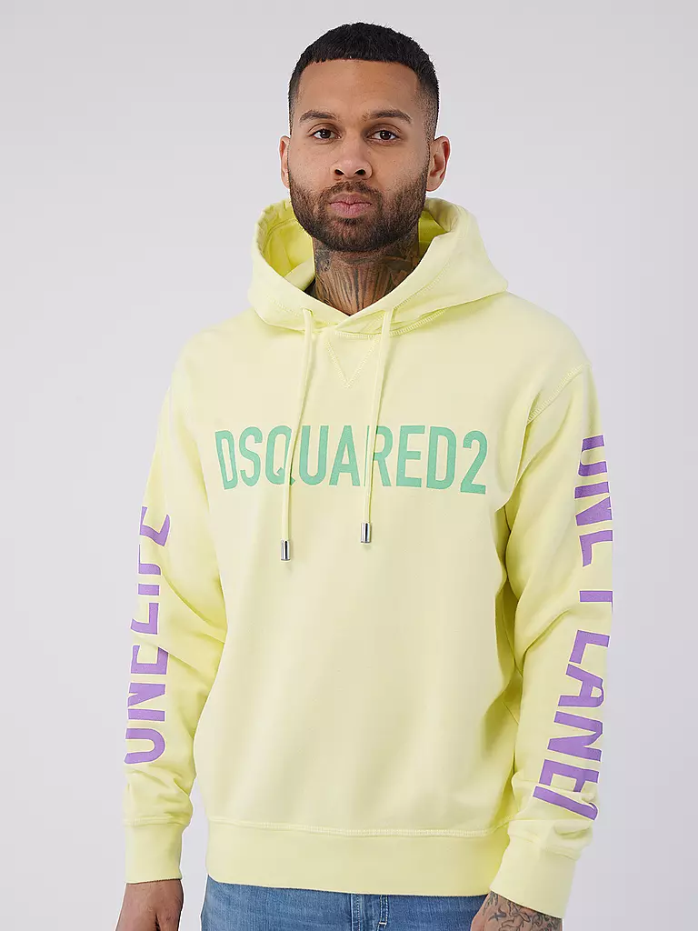 DSQUARED2 | Kapuzensweater - Hoodie  | gelb