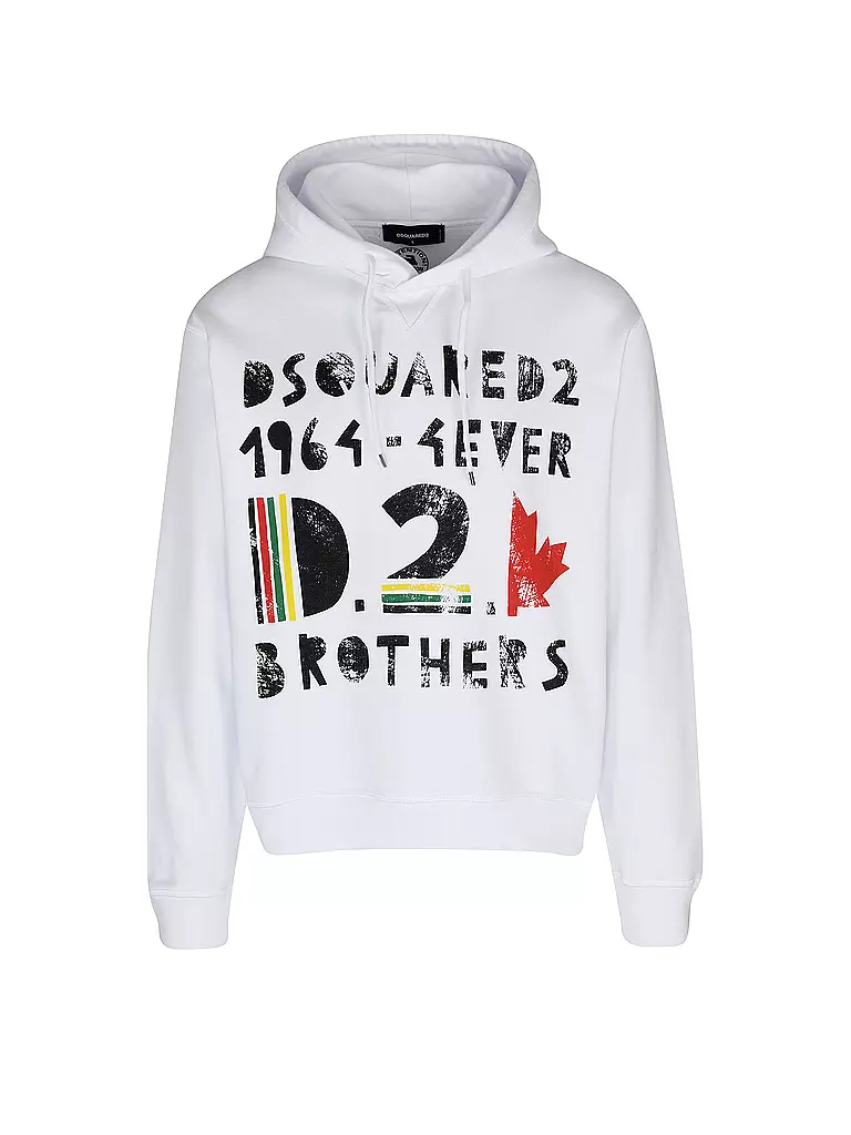 DSQUARED2 | Kapuzensweater - Hoodie | weiss