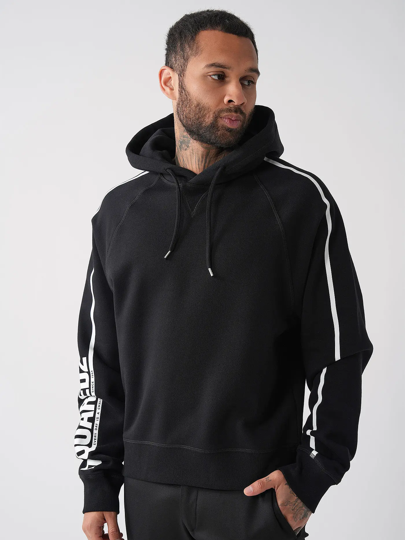 DSQUARED2 | Kapuzensweater - Hoodie | schwarz