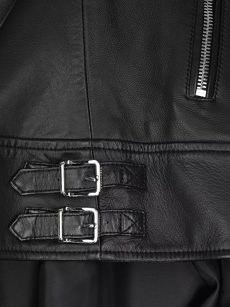 DSQUARED2 | Lederjacke | schwarz