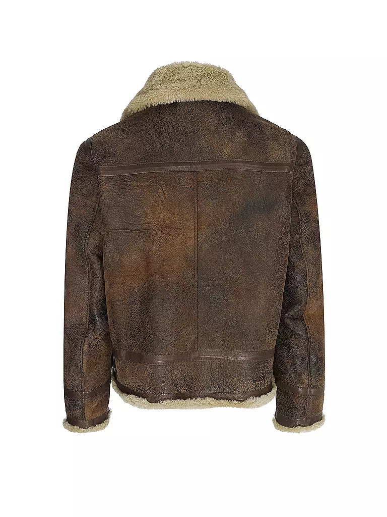 DSQUARED2 | Shearling Jacke | braun