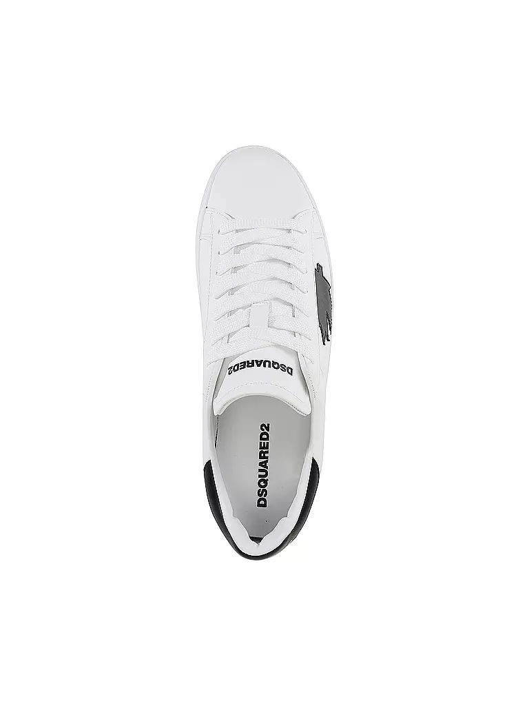 DSQUARED2 | Sneaker Vitello Liscio  | weiß