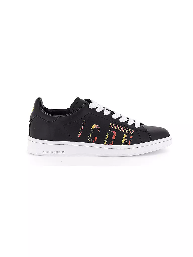 DSQUARED2 | Sneaker VITELLO STAMPA ICON SUNSET | schwarz