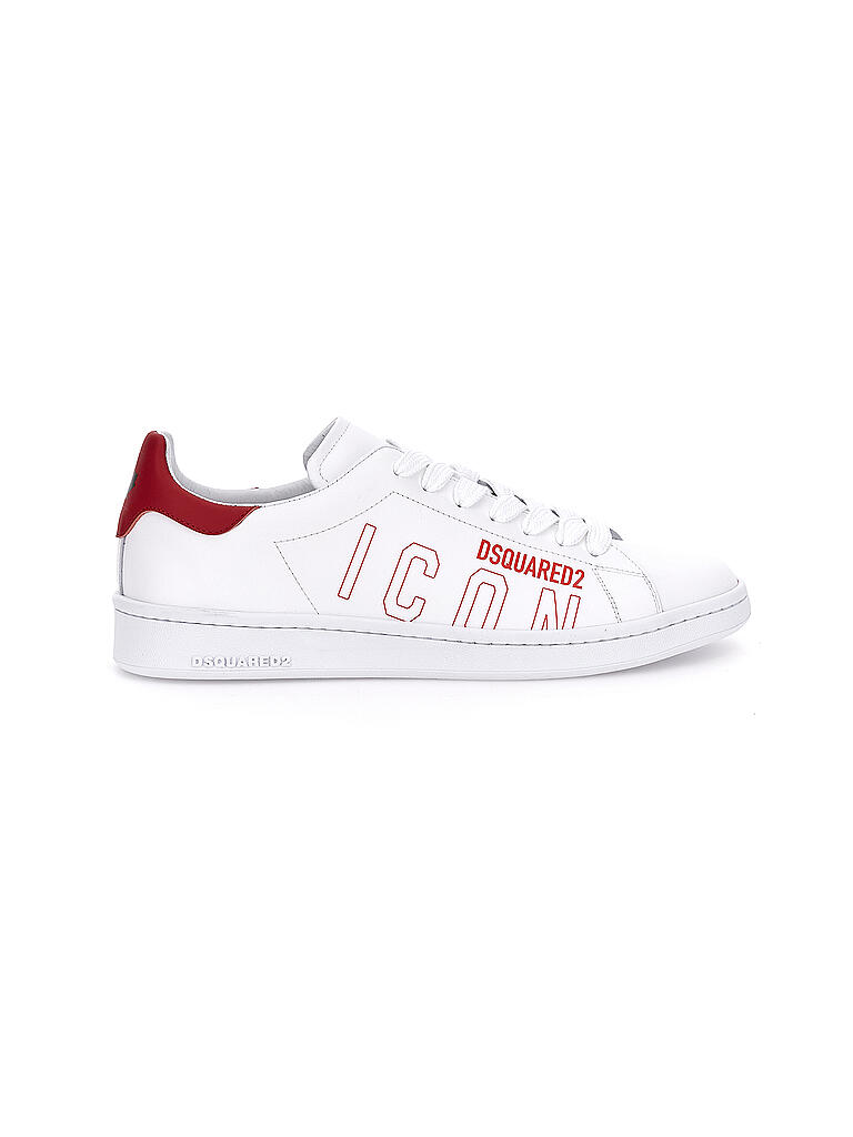 DSQUARED2 | Sneaker VITELLO STAMPA ICON | weiss