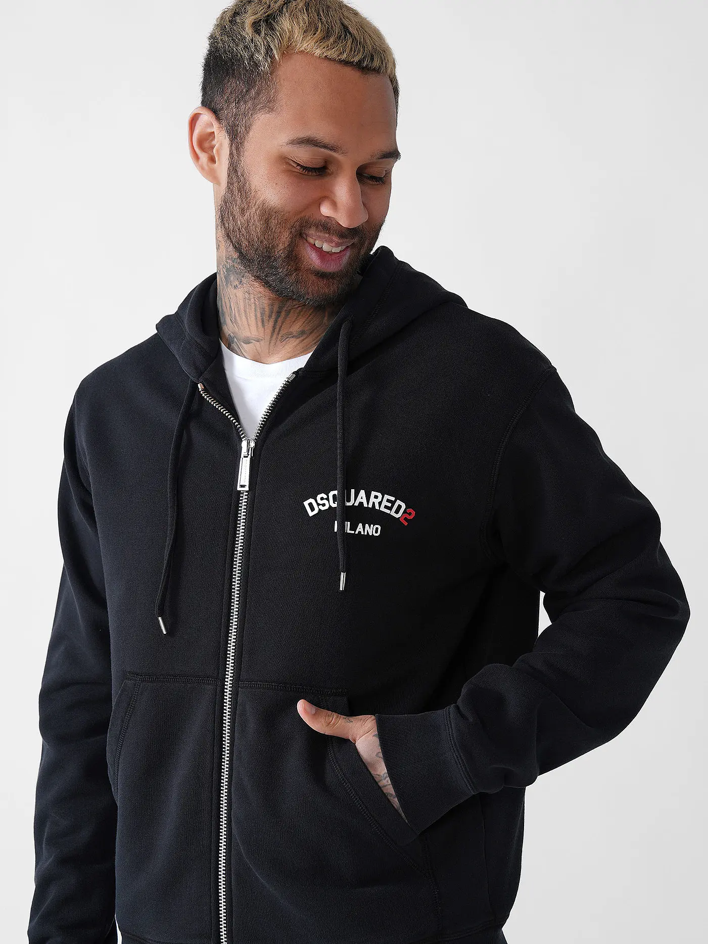 DSQUARED2 | Sweatjacke  | schwarz