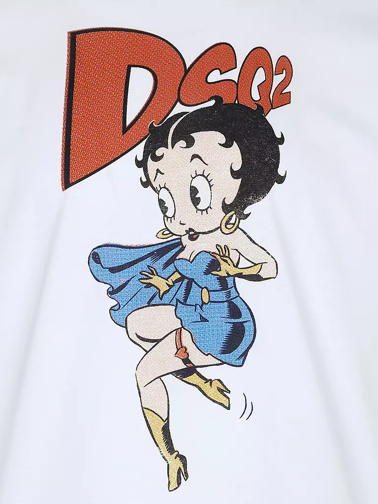 DSQUARED2 | T-Shirt BETTY BOOP | weiss