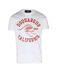 DSQUARED2 | T-Shirt CALIFORNIA | weiss