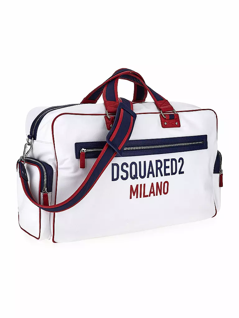 DSQUARED2 | Tasche - Weekender CORDURA SPALMATO | weiss