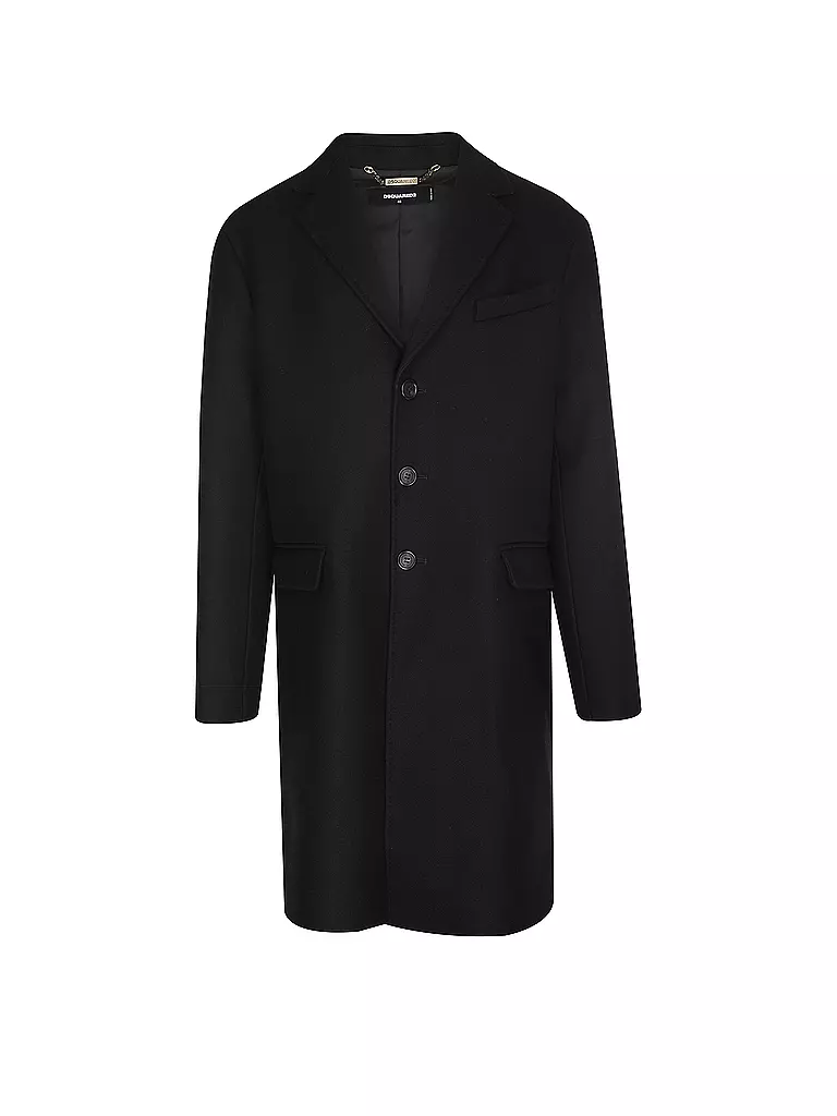 DSQUARED2 | Wollmantel | schwarz