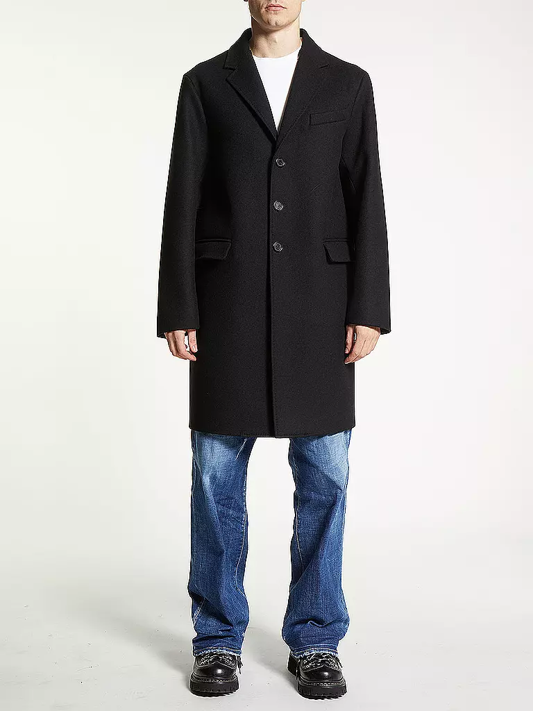 DSQUARED2 | Wollmantel | schwarz