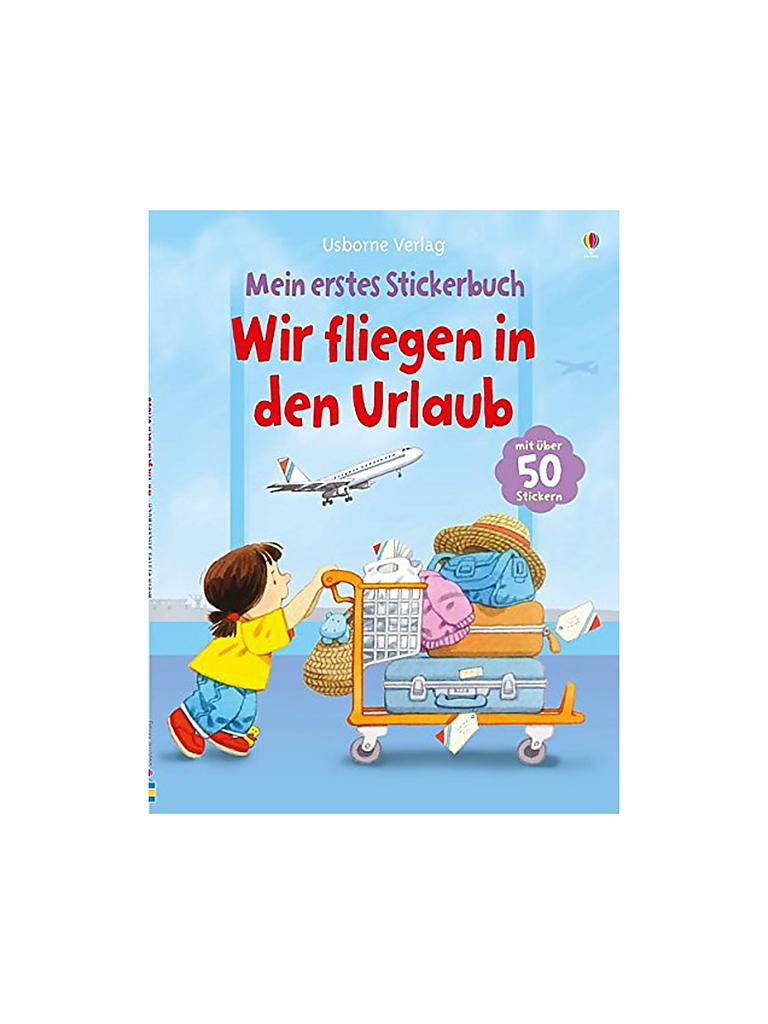 DTV VERLAG | Mein erstes Stickerbuch - Wir fliegen in den Urlaub | keine Farbe