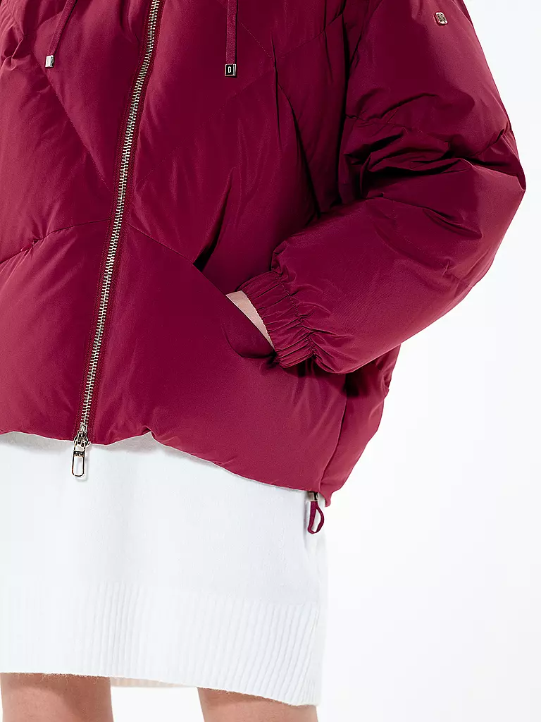 DUNO | Daunensteppjacke PEGGI | schwarz