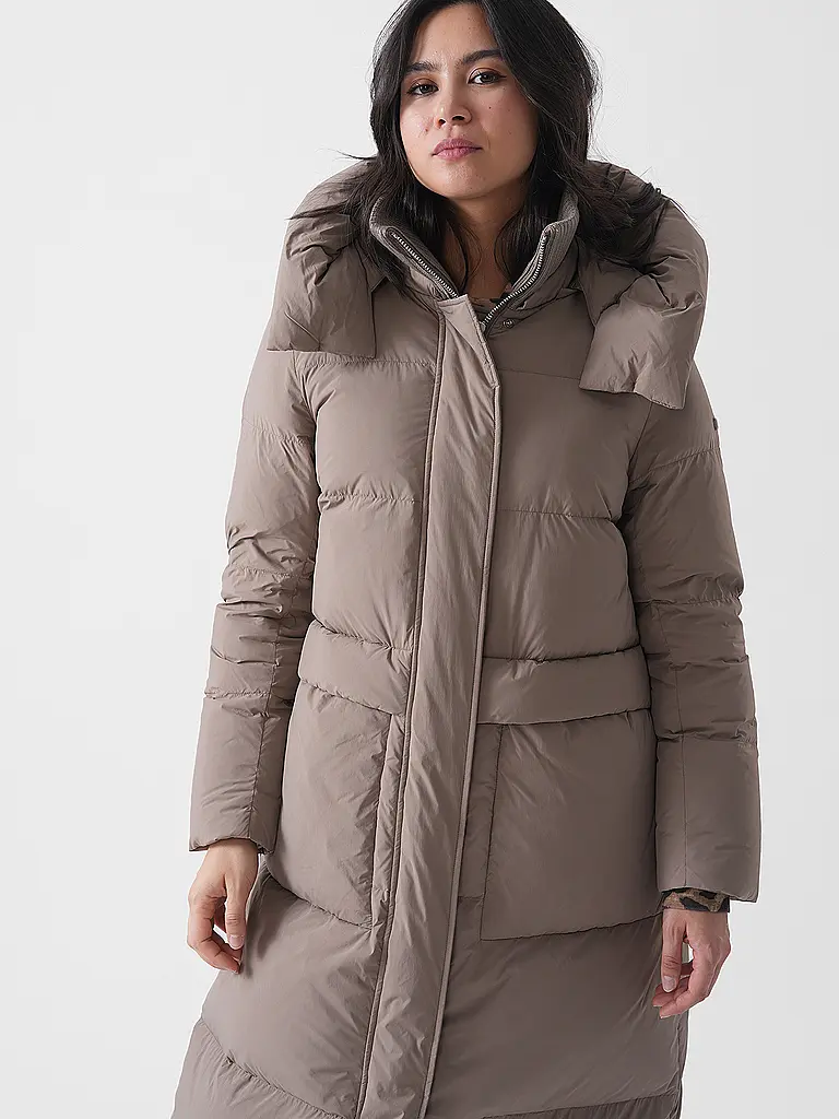 DUNO | Daunensteppmantel FULLY APRICA | 