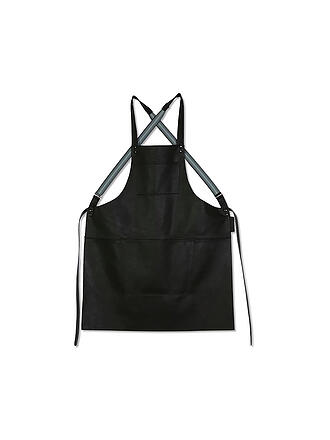 DUTCH DE LUXE | Lederschürze Suspender Classic Schwarz