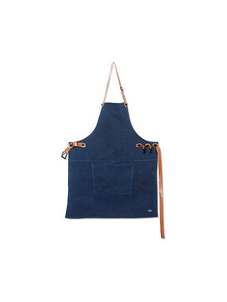 DUTCH DE LUXE | Schürze im BBQ-Stil Canvas - Dunkelblau