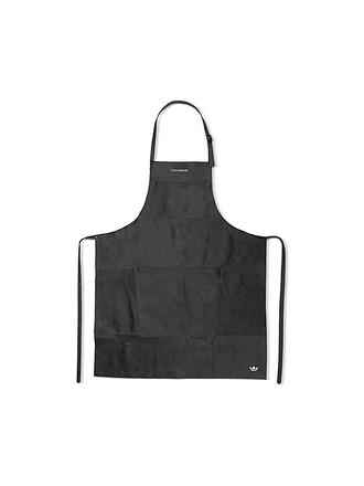 DUTCH DE LUXE | Leder Schürze - Vintage Schwarz