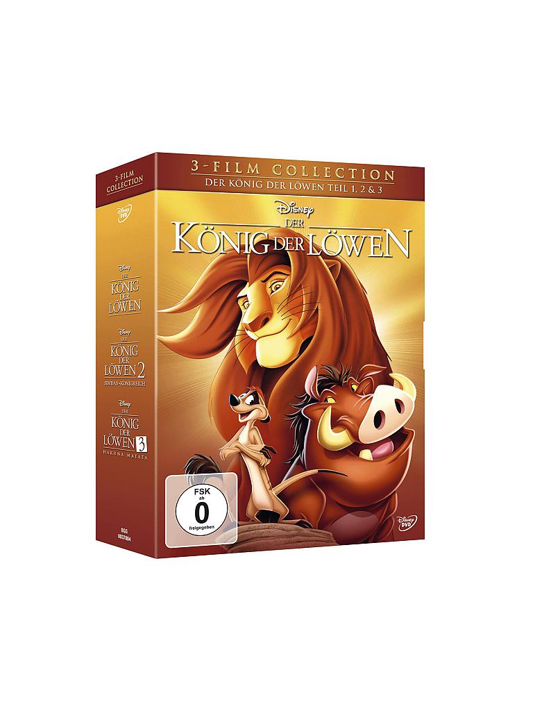 Der König Der Löwen 2019 Deutsche Synchronsprecher DVD Walt Disney - Der König der Löwen 1,2 und 3 (3 DVD) keine Farbe