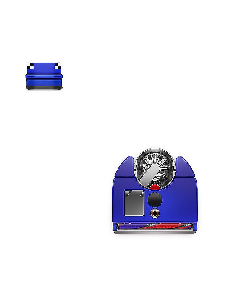 DYSON Saugroboter 360 VIS NAV Blau/Nickel blau – Dyson