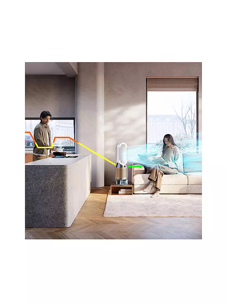 DYSON | dyson Purifier Humidify/Cool PH De-Nox Weiss/Gold | gold
