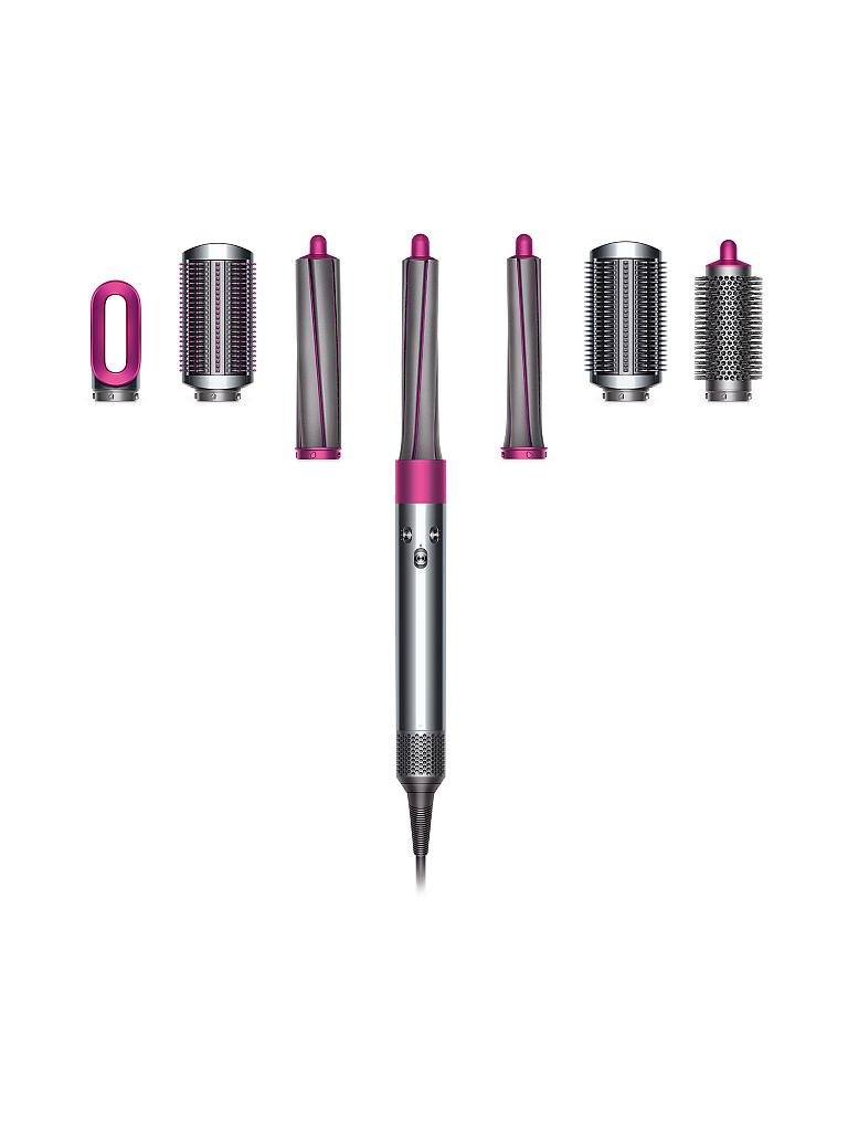 haarstyler dyson airwrap complete long langes haar anthrazit fuchsia