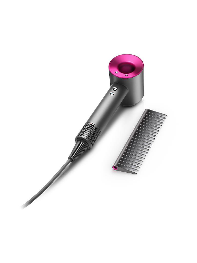 DYSON | Haartrockner - dyson supersonic (Anthrazit/Fuchsia) mit Kamm | pink