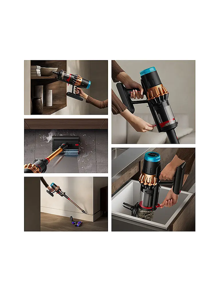 DYSON | Staubsauger V16 Piston Animal SubmarineSchwarz/Kupfer | schwarz