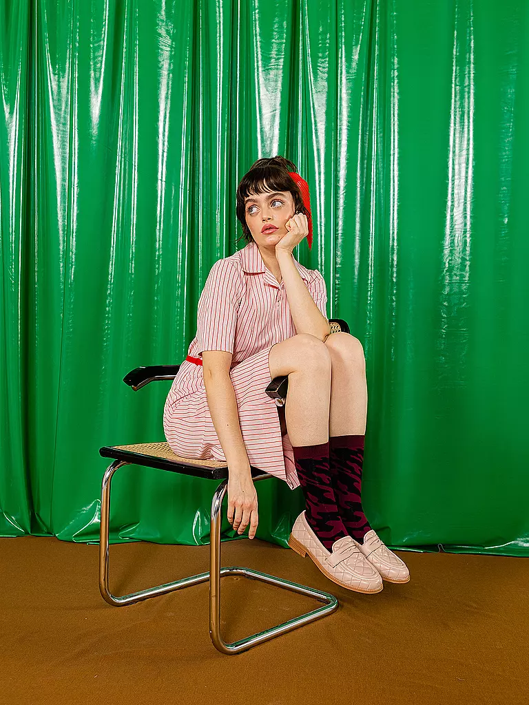 EAT MY SOCKS | Socken 36-45 RED WINE rotschwarz | dunkelrot