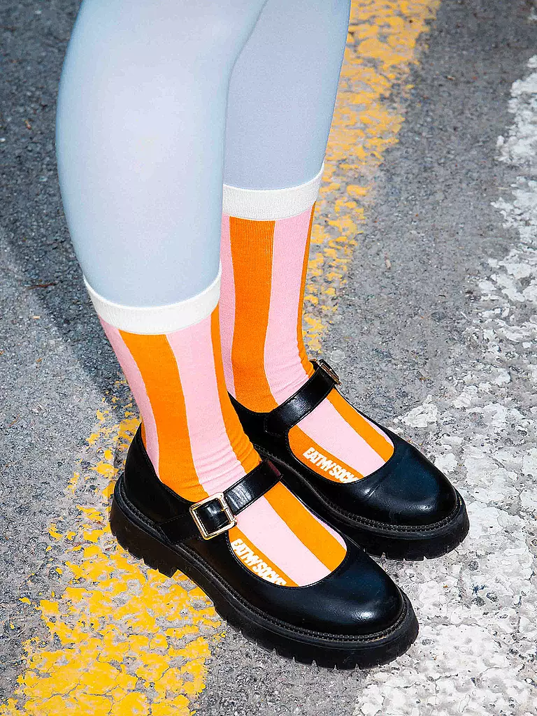 EAT MY SOCKS | Socken 36-45 SODA STRAWBERRY rosa | rosa