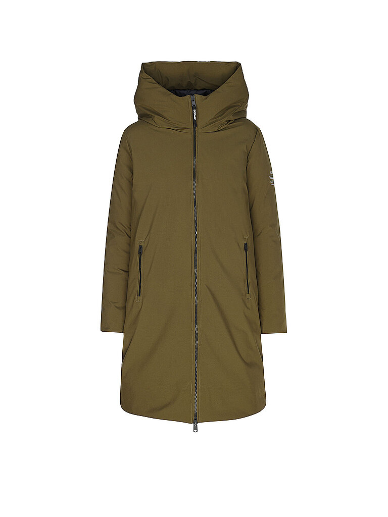 ECOALF Steppmantel MATI olive | M